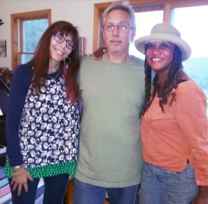 Leslie, Mike, Sherryl at Freedacres, 2016 Eco-Evolution sessions